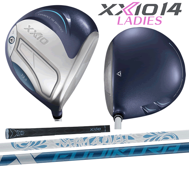 XXIO ゼクシオ14 レディス ハーフセットA W1・FW1本・HY1本・アイアン3