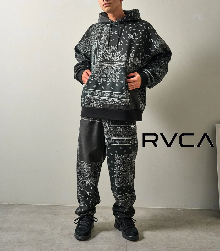 RVCA（ルーカ） メンズ セットアップ ルーズシルエット スウェット