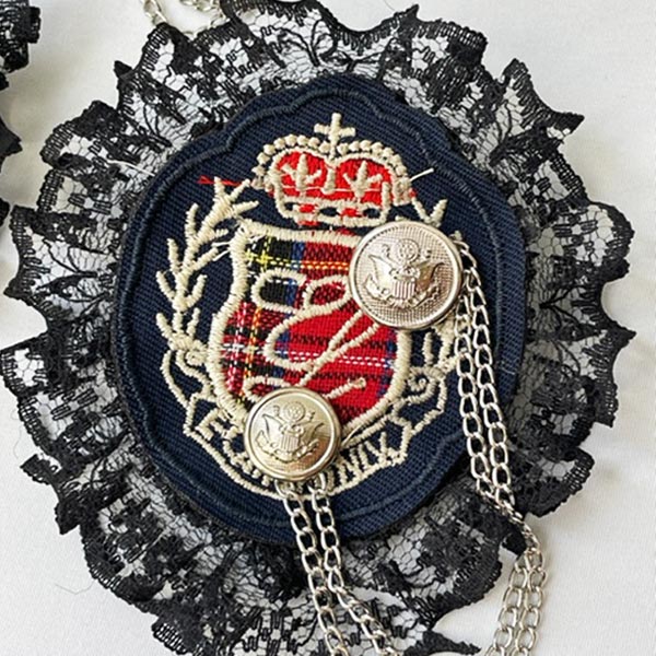 エンブレム ブローチ コサージュ 紋章 装飾 飾り アクセサリー バッジ
