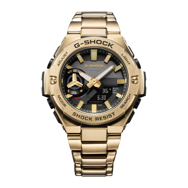 G-SHOCK GST-B500GD-9A G-STEEL タフソーラー スマホ連動 アナデジ