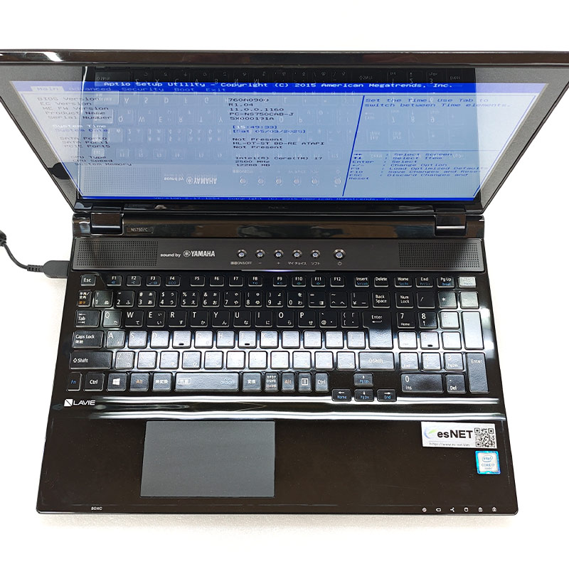 LaVie ジャンク品 NEC LAVIE PC-NS750CAB-J ジャンクPC ジャンク
