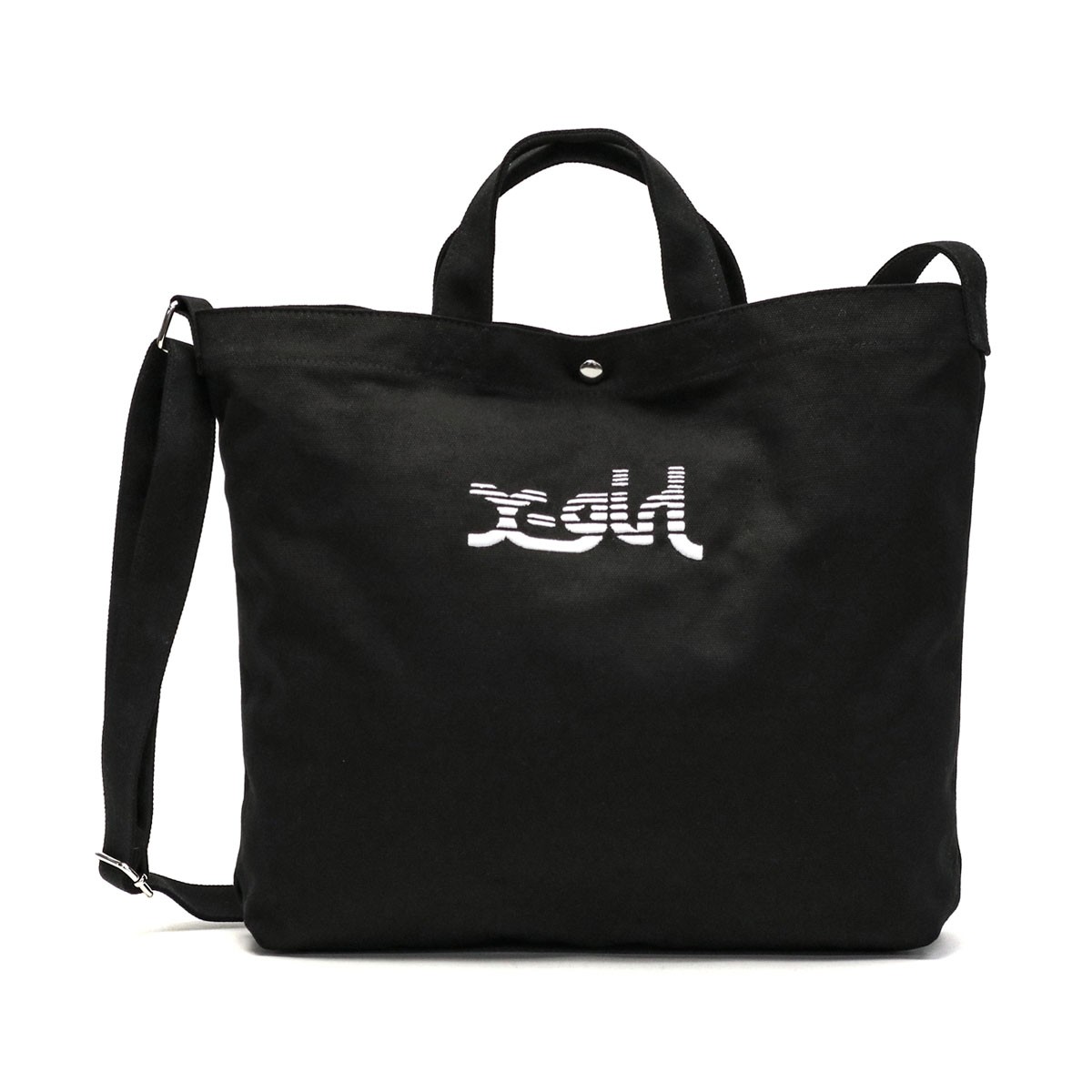 X-girl（エックスガール） バッグ トートバッグ SLICE LOGO 2WAY TOTE