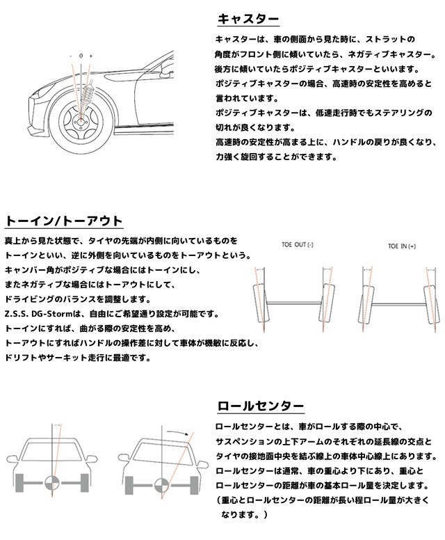 Z.S.S. Z.S.S. DG-Storm AGH GGH 30 アルファード ヴェルファイア リア