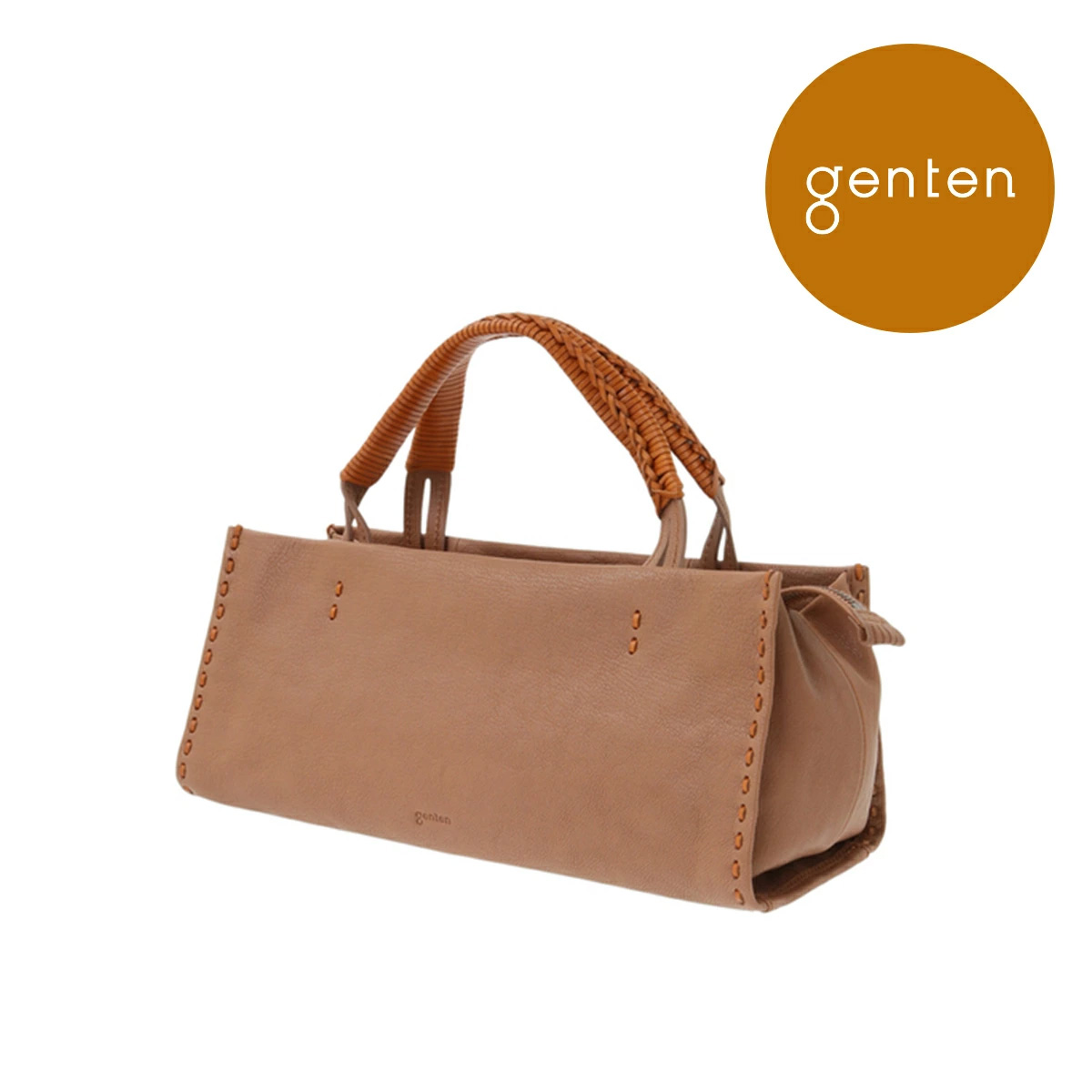 genten（ゲンテン） genten 44561 マヌアーレ 横長トートバッグ 本革