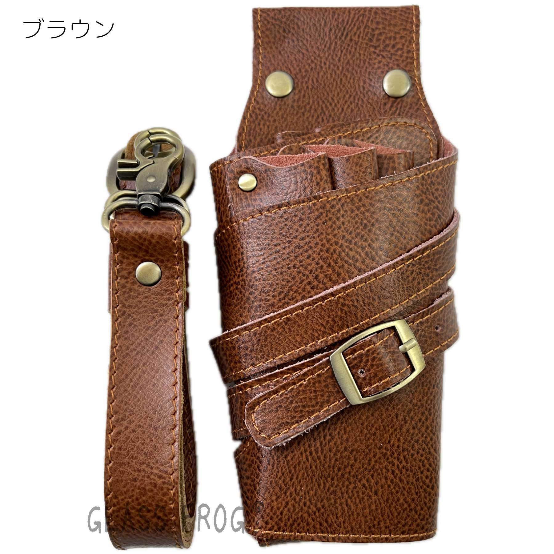 春の新生活応援 爆買WEEK 10％オフ 本革シザーケース