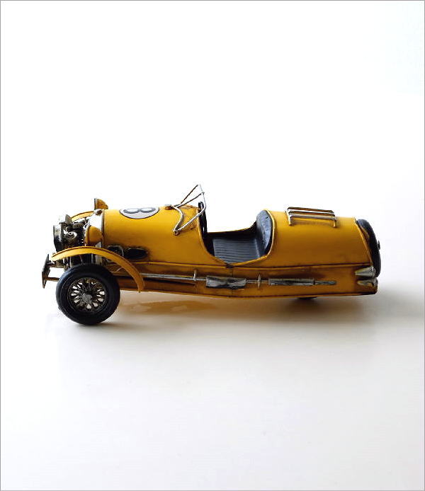 置物 オブジェ スポーツカー おもちゃ アンティーク調 おしゃれ レトロ