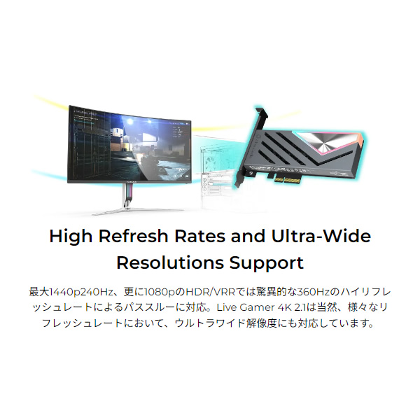 AVerMedia（アバーメディア） キャプチャーボード LIVE GAMER 4K 2.1