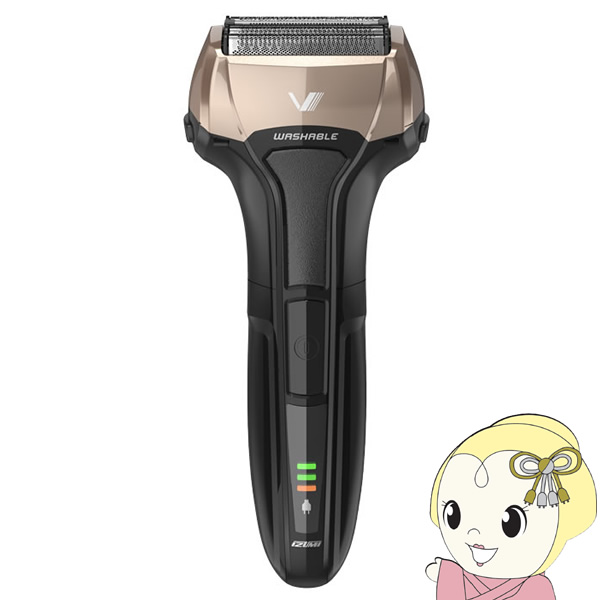 シェーバー マクセルイズミ ソリッドシリーズ 4枚刃 ブラウン IZF