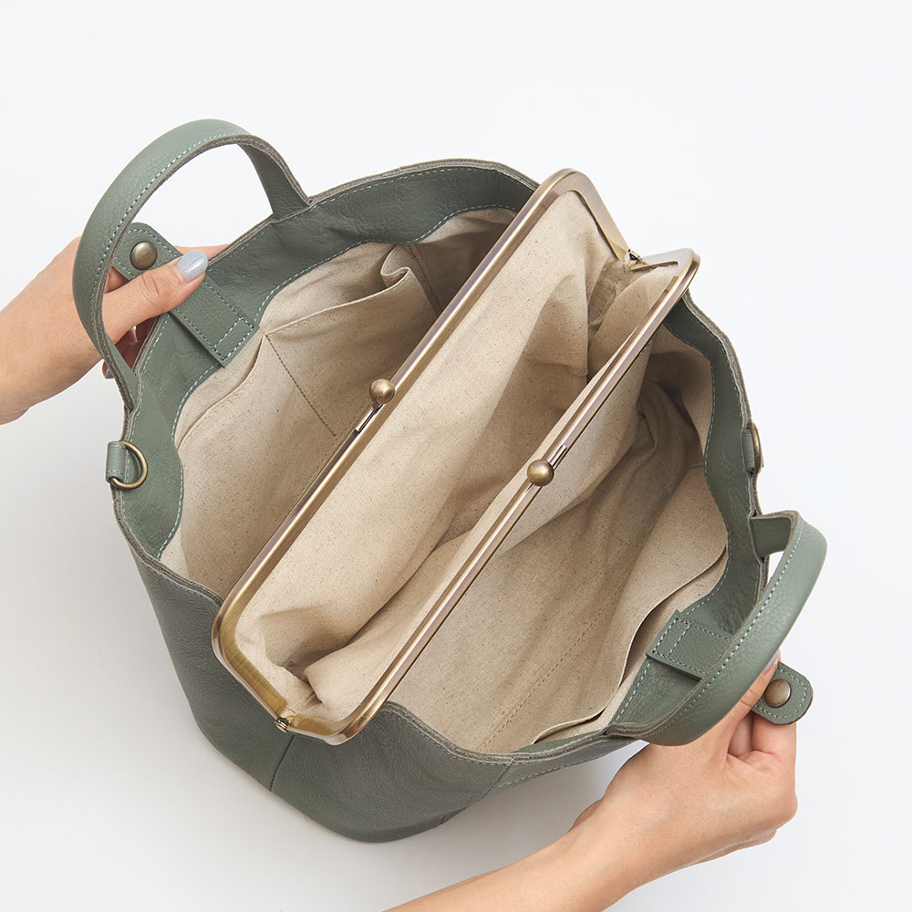 kanmi（カンミ） Kanmi./カンミ ミルフィーユ がま口 2WAYショルダー