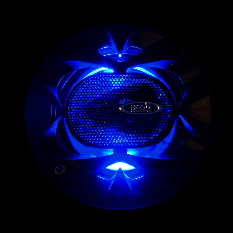 LEDスピーカー バイク用 バイク 車 LEDライト LED 225W 3WAY 10cm 10