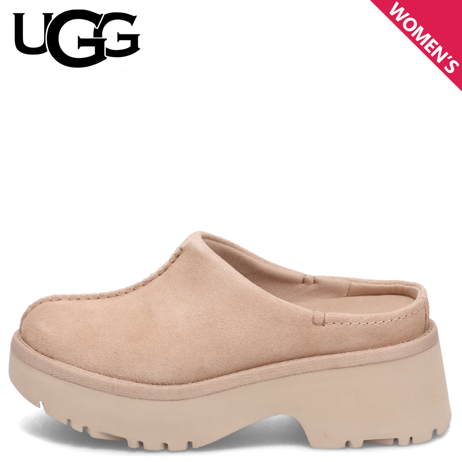 UGG（アグ） クロッグサンダル ニュー ハイツ レディース 厚底 NEW