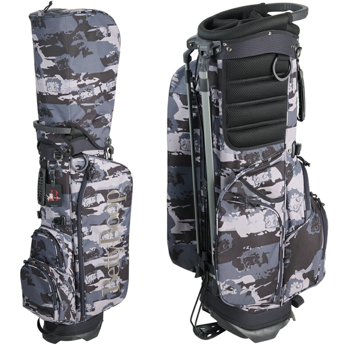 Betty Boop ベティーブープ OCB0005 スタンドバッグ カモフラージュ