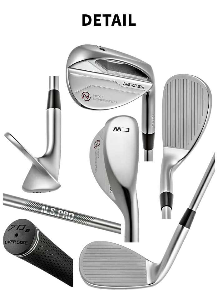 NEXGEN（ネクスジェン） ゴルフ チッピング ウェッジ GH45 CHIPPING