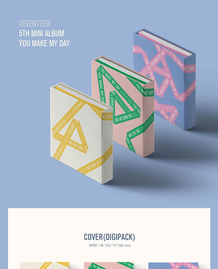 SEVENTEEN セブンティーン セブチ 5TH ミニアルバム [YOU MAKE MY DAY