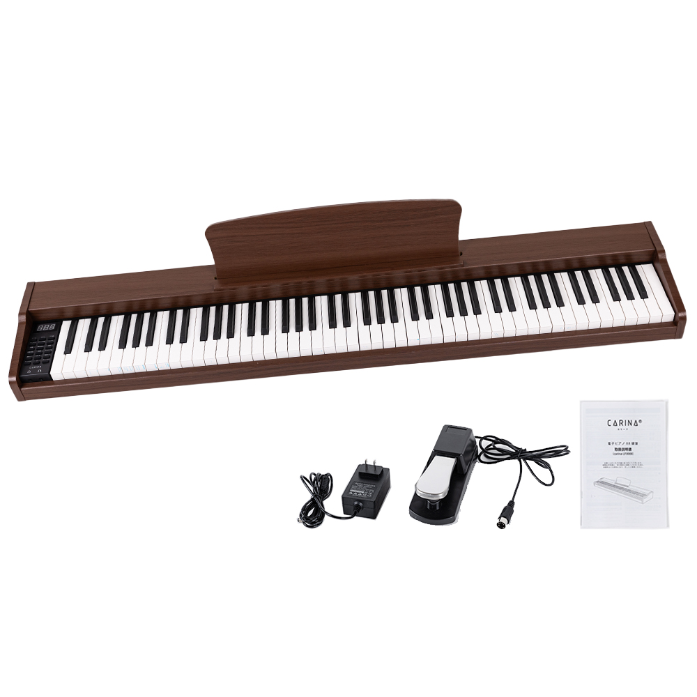 6カラー】電子ピアノ 88鍵盤 木製 給電タイプ dream音源 MIDI対応