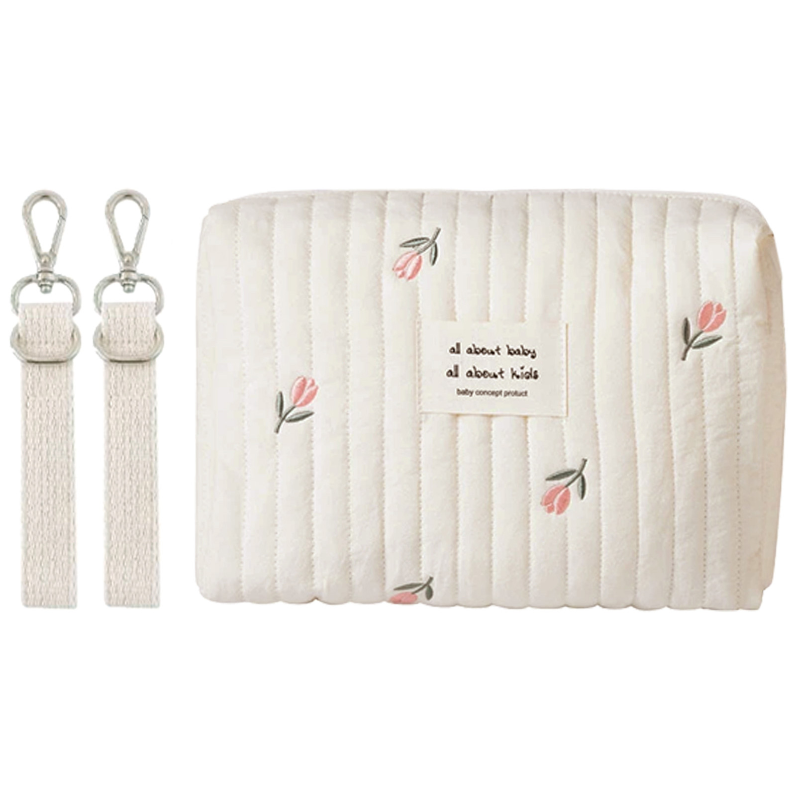 おむつポーチ くま 大容量 オムツポーチ マグポーチ ベビーカーバッグ