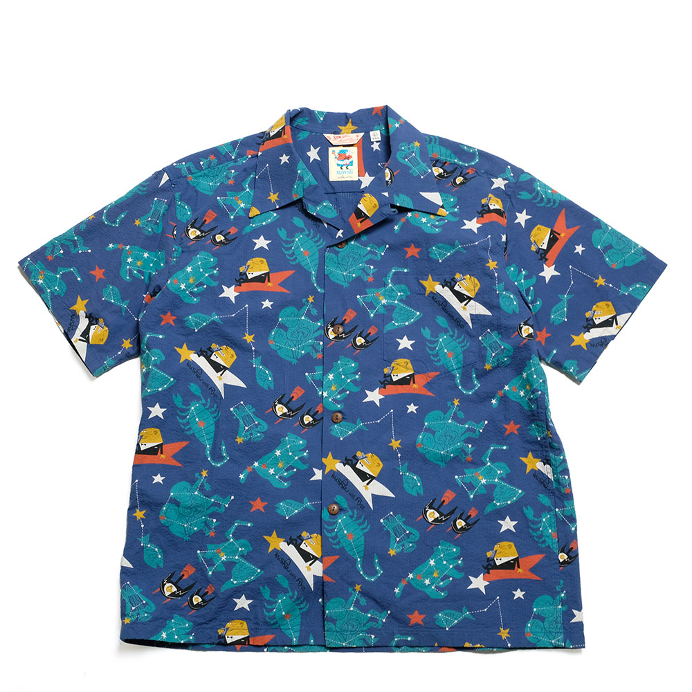 SUN SURF サンサーフ SS39332 コットンシアサッカー オープンシャツ