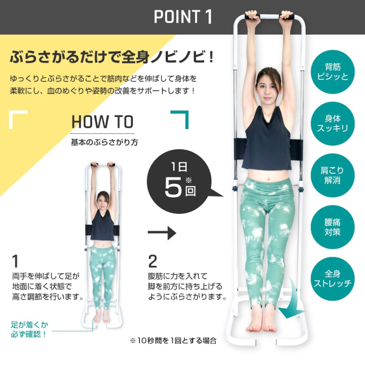 ALINCO（アルインコ） ぶら下がり健康器 ぶらさがりくん FA893 全身