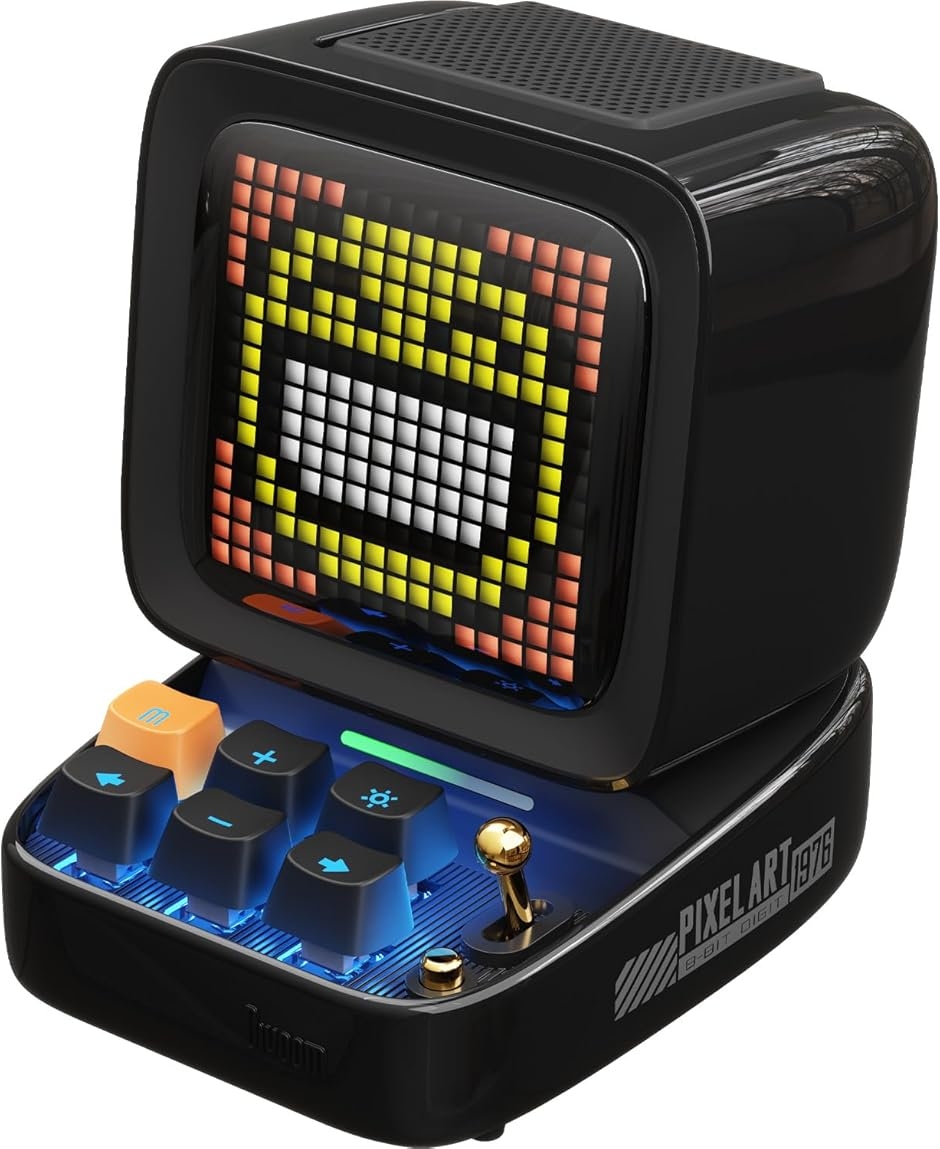 Ditoo-plus ポータブル Bluetoothスピーカー 3.55インチ LEDスクリーン