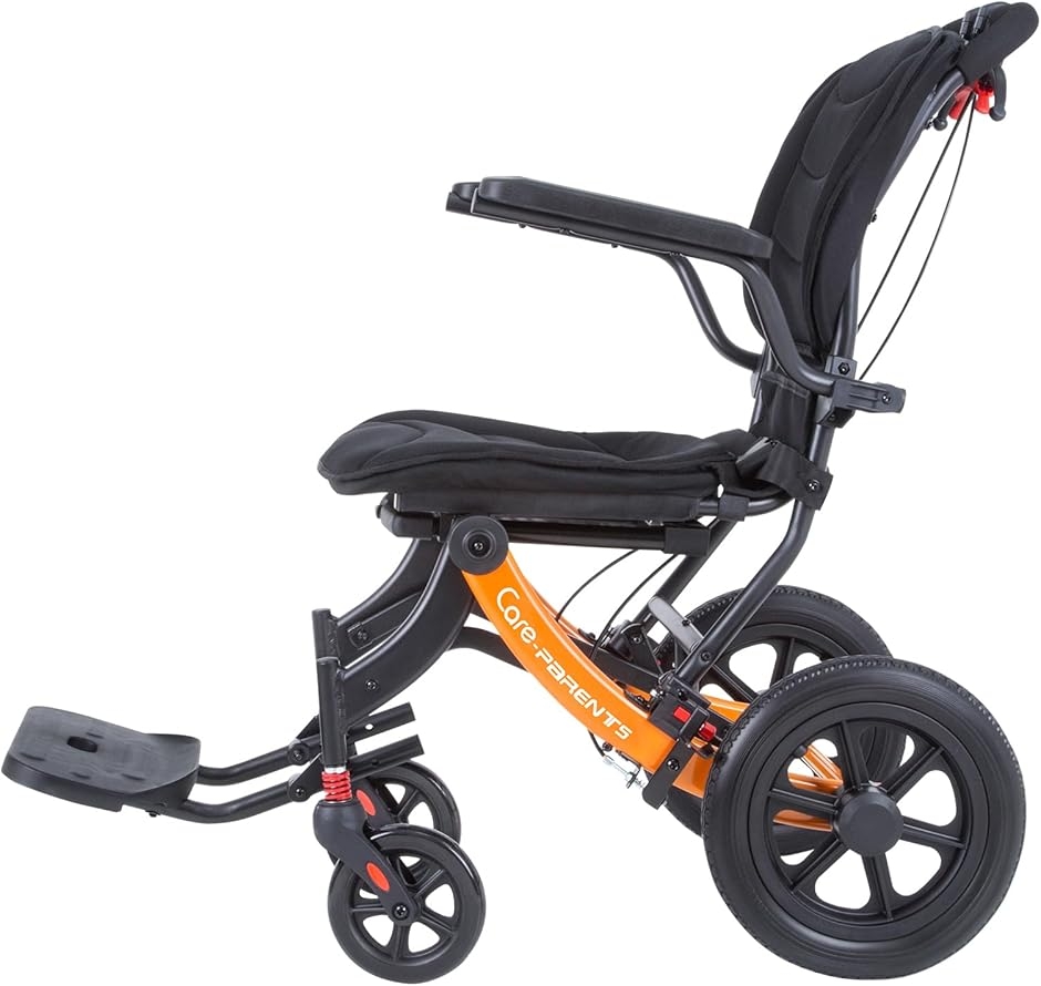 車椅子 人間工学 軽量車椅子 折りたたみ式 介助用車いす アルミ製