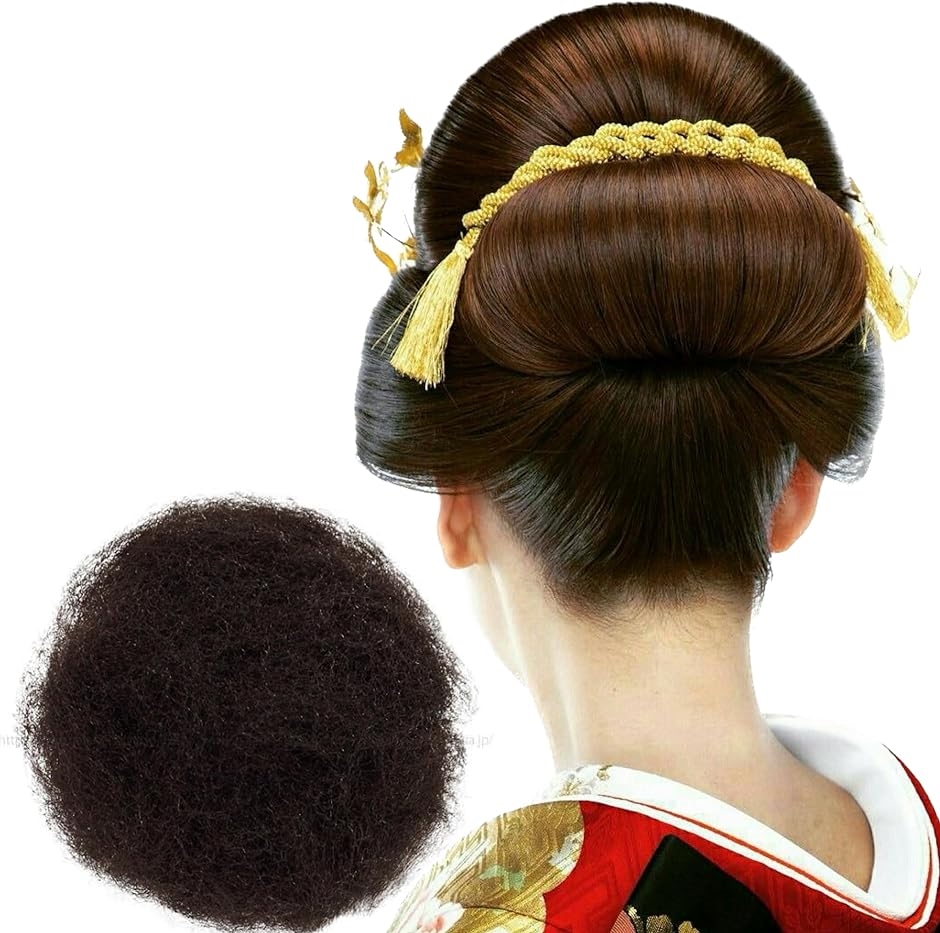 毛たぼでヘアプラス＋ つけ毛 毛綿 すき毛 あんこ 日本髪 和装 ヘア