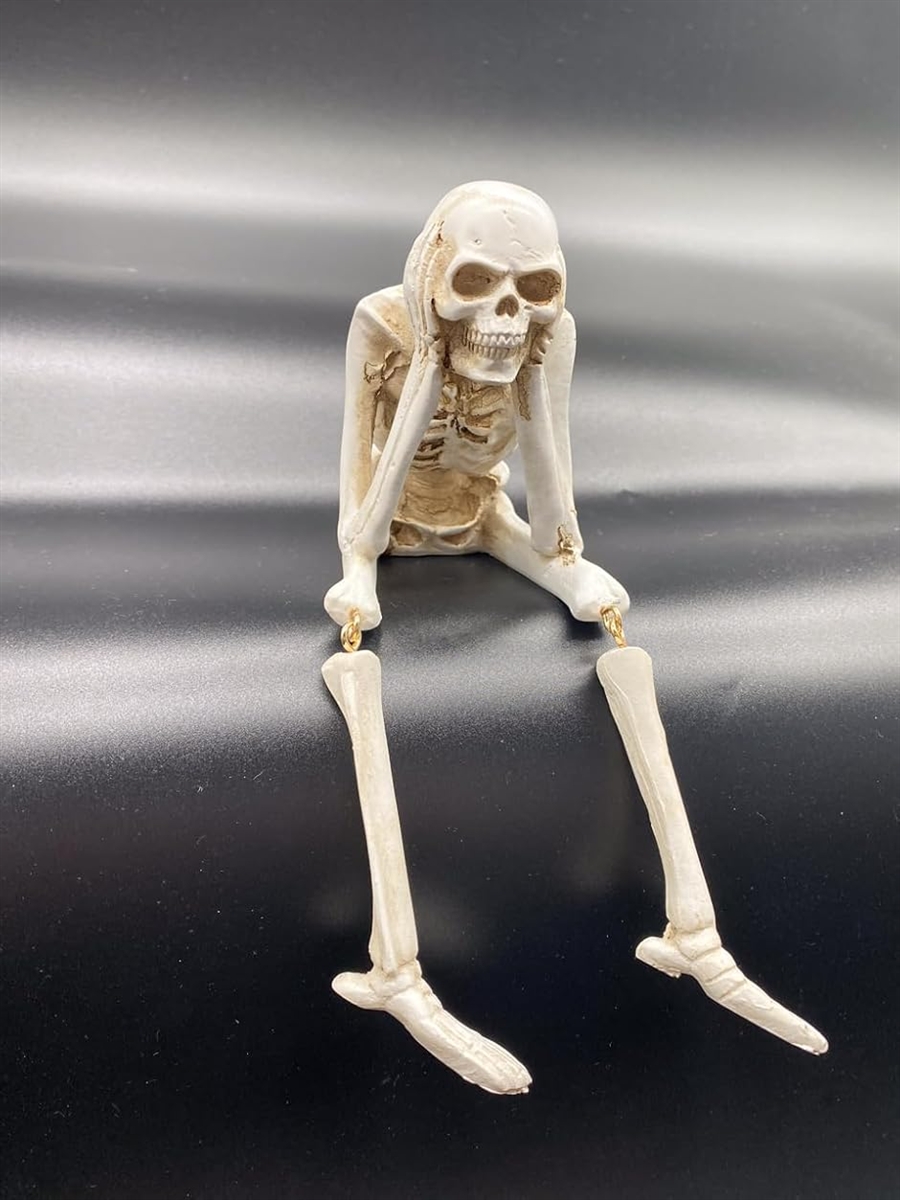 見ざる聞かざる言わざる 髑髏 ドクロ ガイコツ フィギュア 骸骨