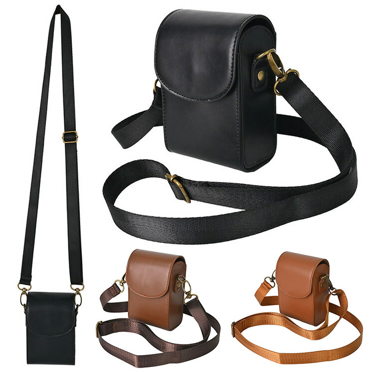 RICOH GR IV ケース III IIIx カバー ショルダーストラップ付き PU