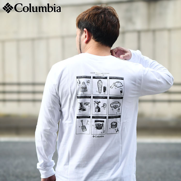 Columbia（コロンビア） ロンT Tシャツ 長袖 メンズ エクスプローラー