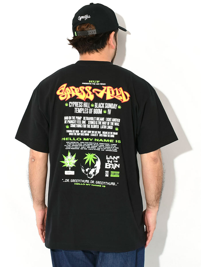 HUF（ハフ） Tシャツ 半袖 メンズ サイプレス ヒル ドクター グリーン