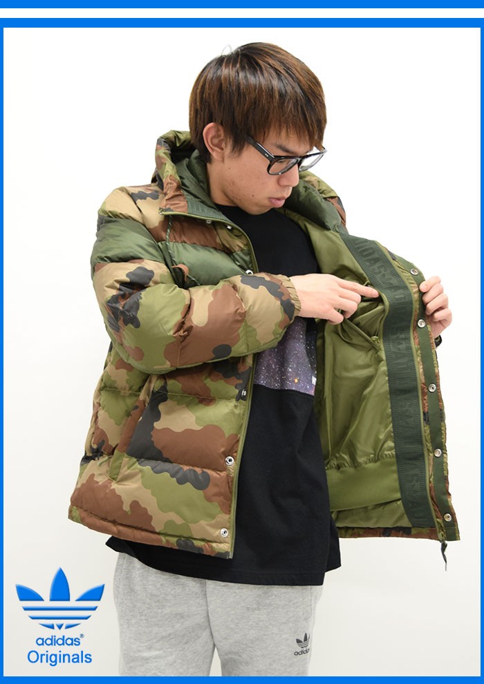 adidas Originals アディダス ジャケット メンズ カモ ID96 ダウン