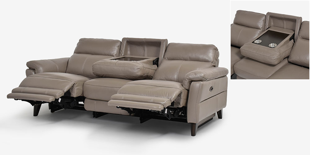 大塚家具 電動リクライニングソファ 3人掛け L/S Motion65(エルエス