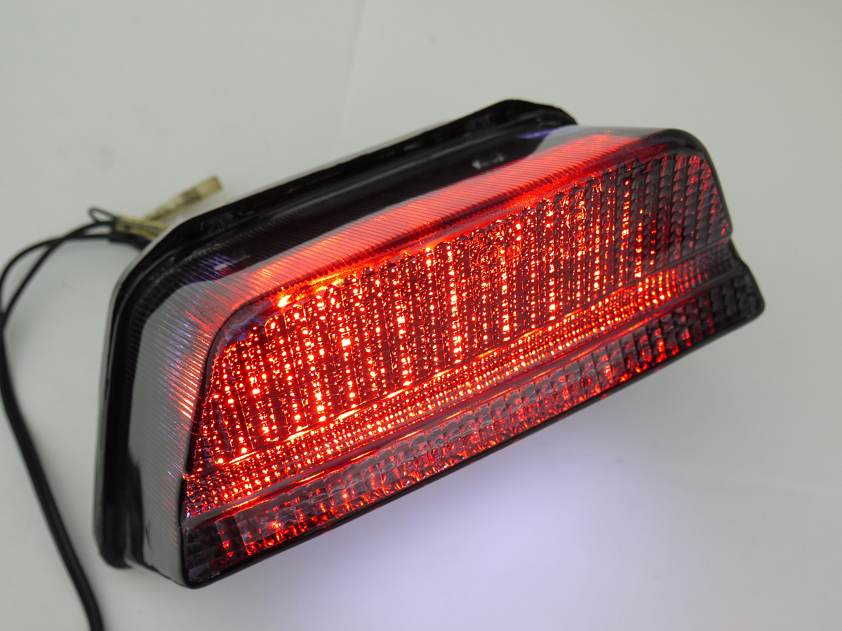 ZRX400/2用 LEDテールランプスモークレンズ ポン付けLEDテール 車検