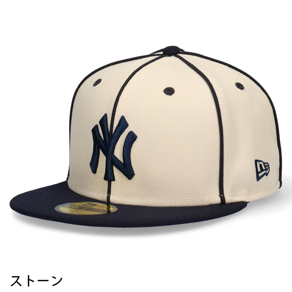 NEW ERA（ニューエラ） パイピング ニューヨーク ヤンキース キャップ