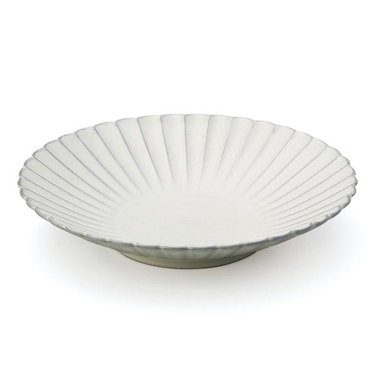 aito製作所 プレート 23cm 輪花皿 花皿 花シリーズ 洋食器 陶器 日本製