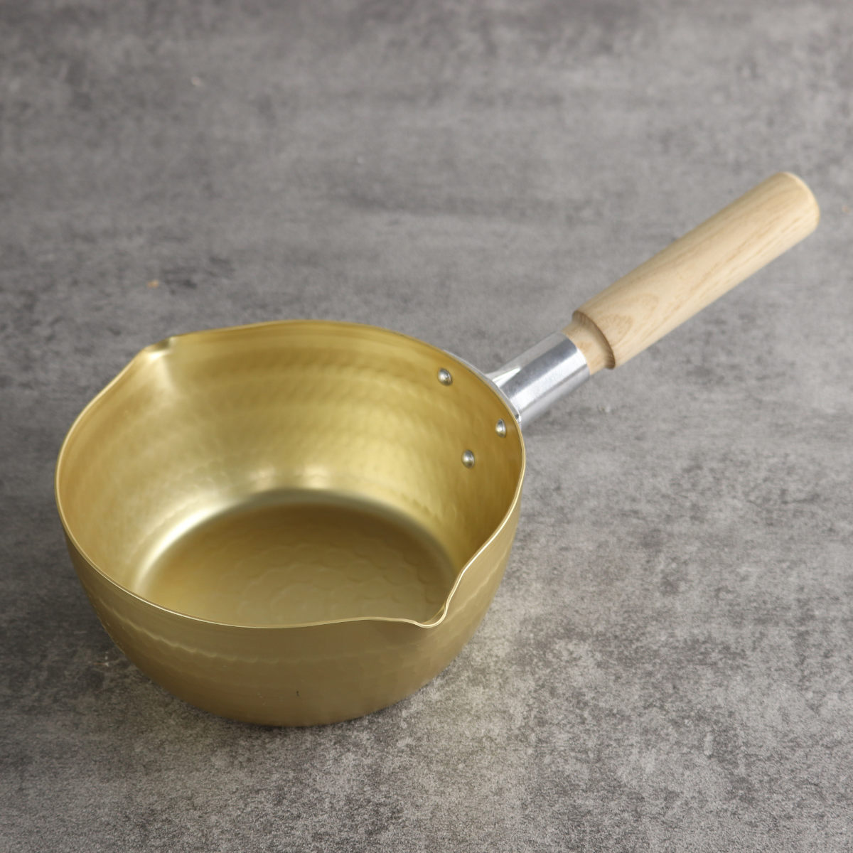 北陸アルミニウム 雪平鍋 18cm 小伝具 アルミ製 日本製 （ ガス火対応