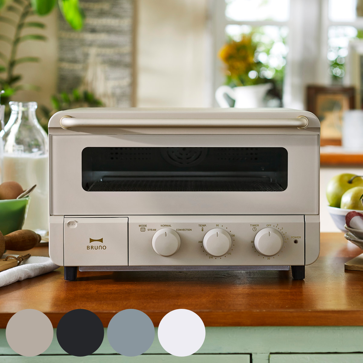 BRUNO（ブルーノ） オーブントースター スチーム＆ベイクトースター
