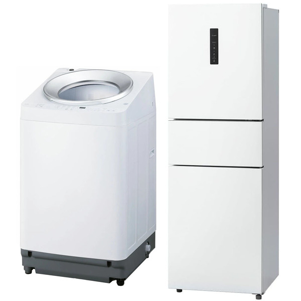 66運搬取付無料！ホワイト純正YAMADA・IRIS冷蔵庫洗濯機2台！完動超美