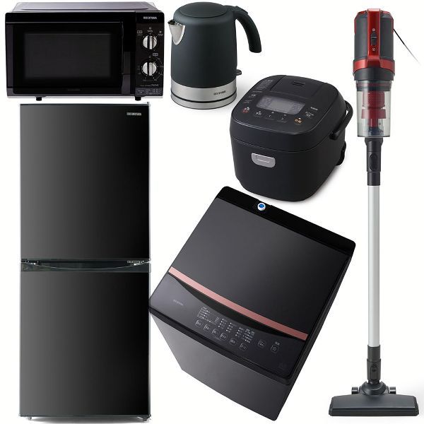 IRIS OHYAMA（アイリスオーヤマ） 新生活 家電セット 一人暮らし