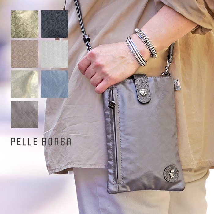 PELLE BORSA（ペレボルサ） ミニショルダーバッグ スマホポシェット