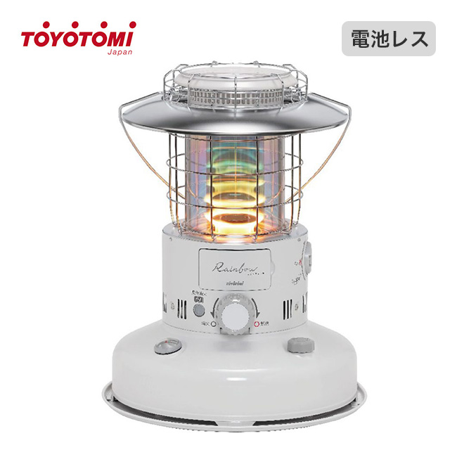 TOYOTOMI（トヨトミ） レインボー対流型石油ストーブ 電池レスRL-G2524