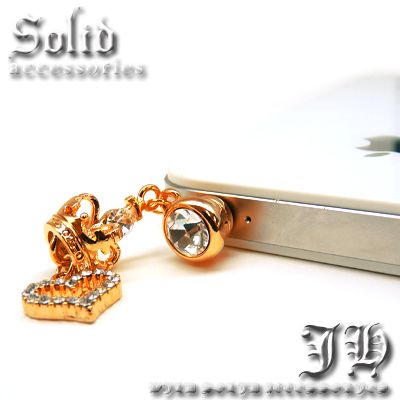 送料無料 スマホピアス イヤホンジャックに挿すアクセ DSやオーディオ