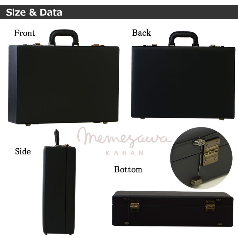 ビジネスバッグ メンズ アタッシュケース 合皮 マチ11cm A3 ダイヤル