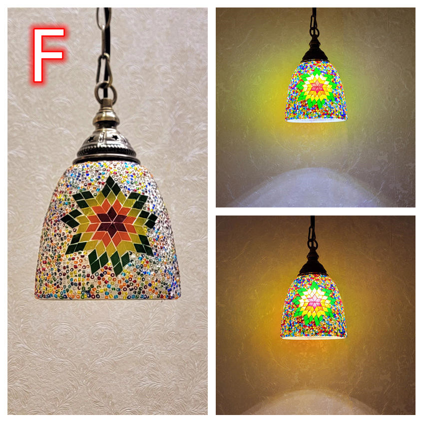 ペンダントライト トルコランプ ステンドグラス ペンダントランプ