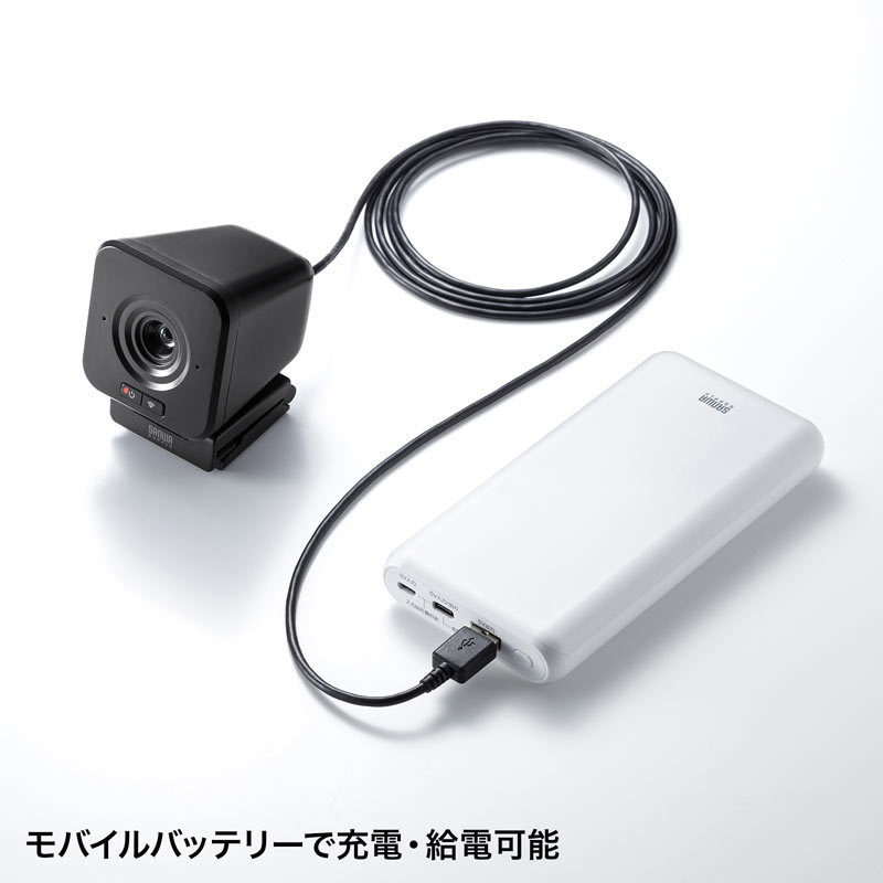 SANWA SUPPLY（サンワサプライ） WEBカメラ ワイヤレス 無線接続 2.4