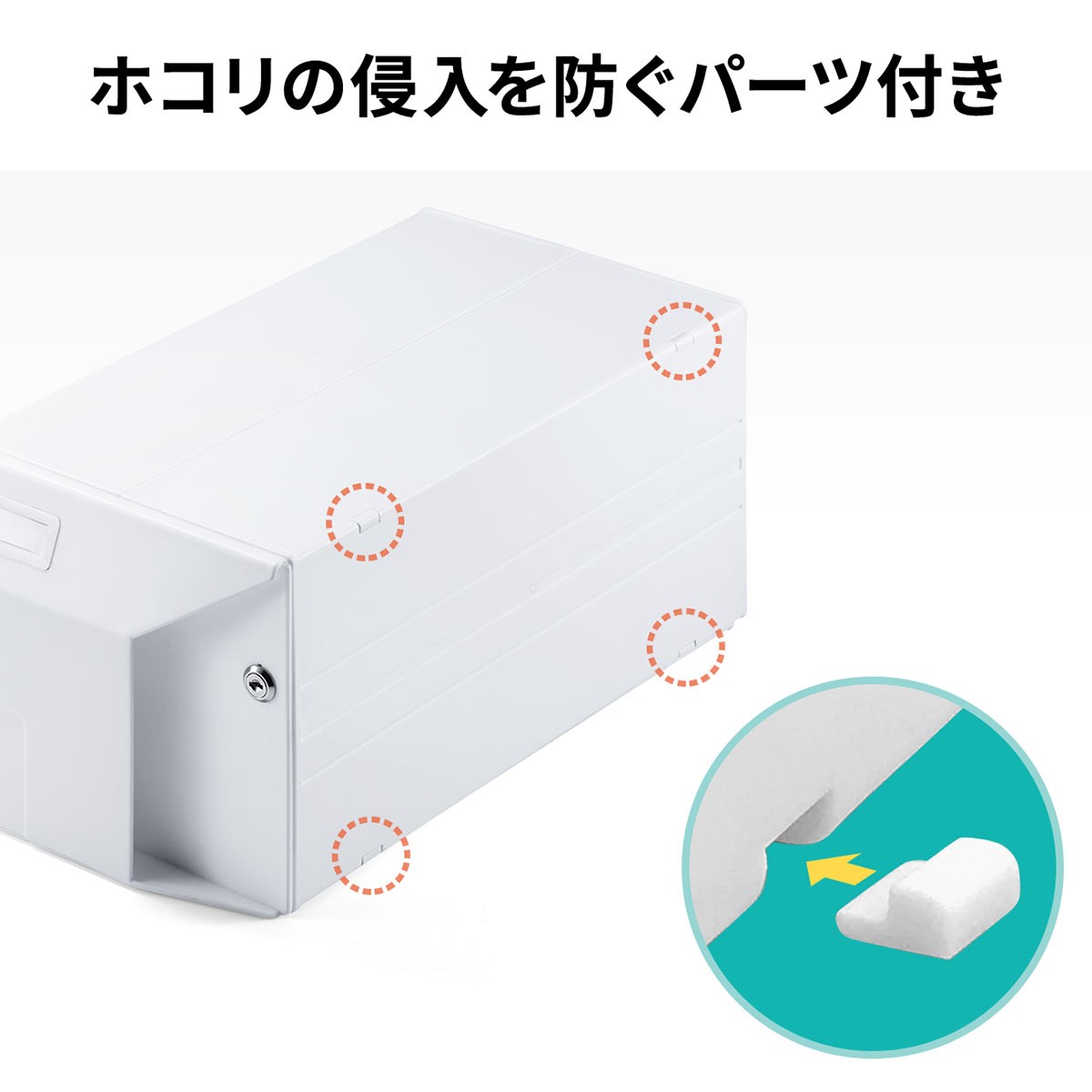 SANWA SUPPLY（サンワサプライ） DVDケース CDケース 収納ケース 大