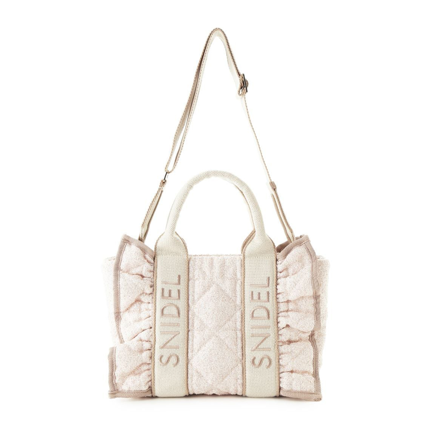 SNIDEL（スナイデル） フリルキルティングロゴバッグ swgb255620