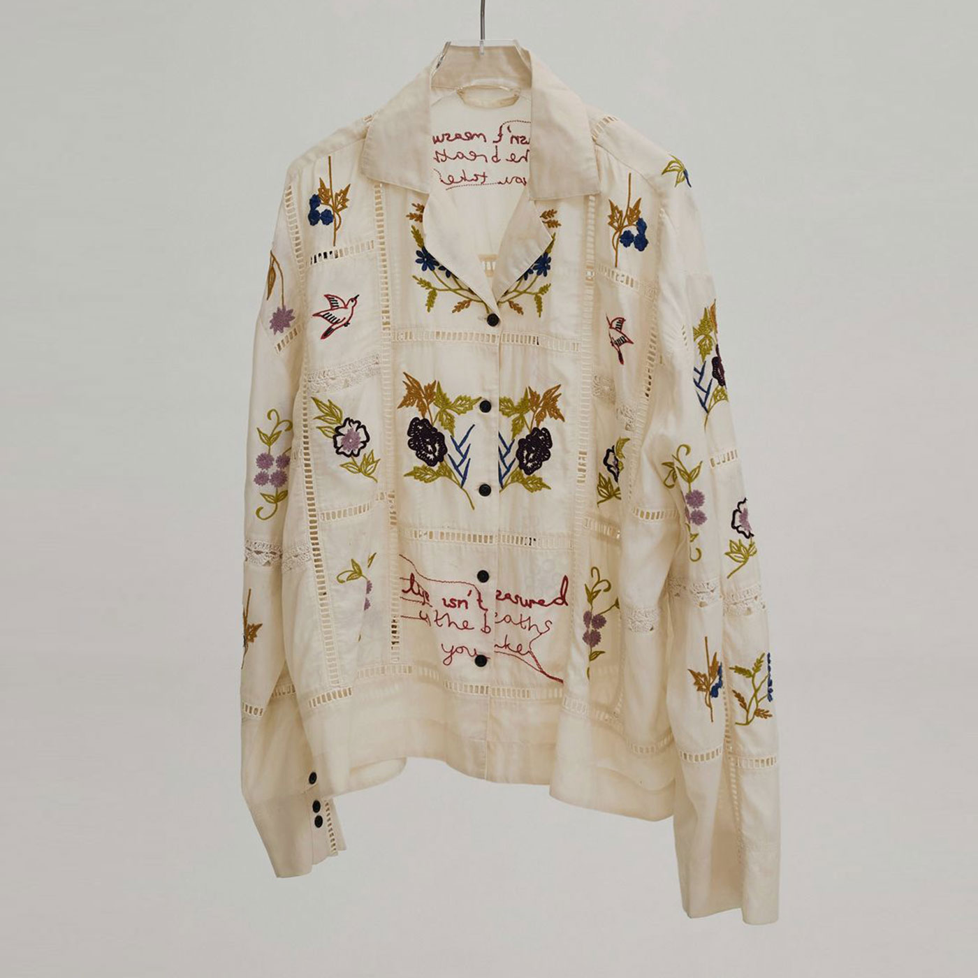 TODAYFUL Embroidery Patchwork Shirts エンブロイダリーパッチワーク