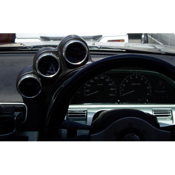 ユーラス(URAS) 3連メーターパネル S13シルビア/180SX : エスエイチ