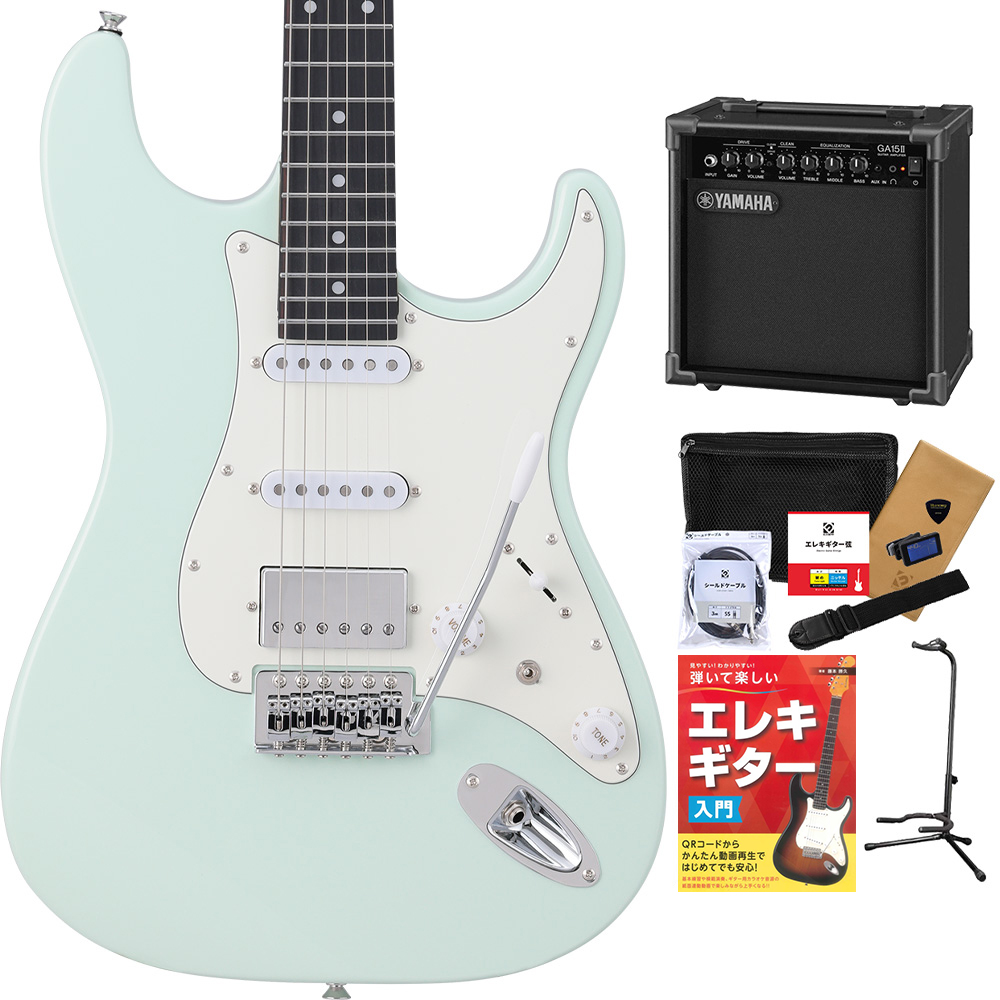 LaidBack レイドバック LSE-3H エレキギター初心者12点セット ヤマハ