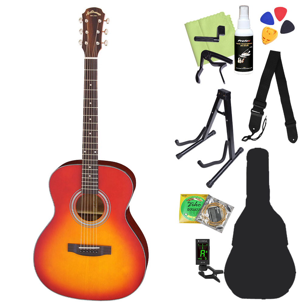 ARIA（アリア） AF-201 アコースティックギター初心者12点セット